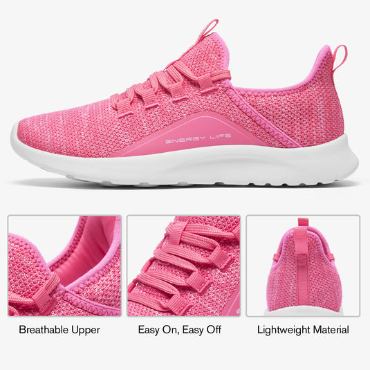 Zapatillas ligeras para correr y caminar Energycloud de Aleader para mujer 