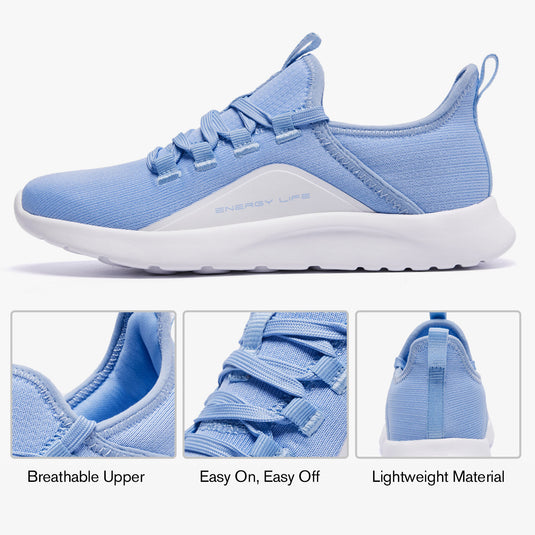 Zapatillas ligeras para correr y caminar Energycloud de Aleader para mujer 