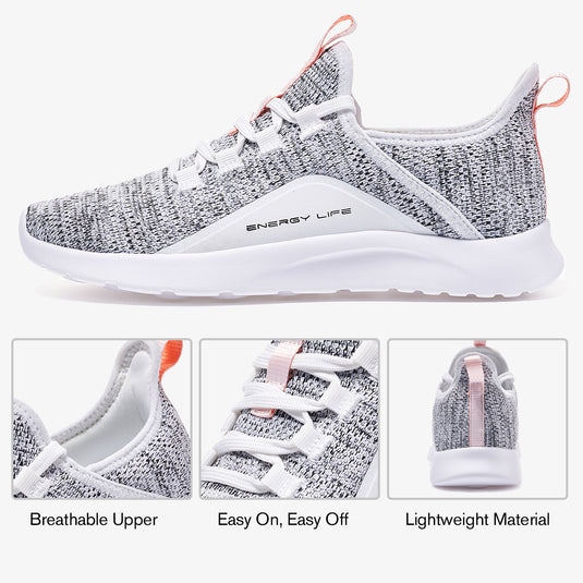 Zapatillas ligeras para correr y caminar Energycloud de Aleader para mujer 