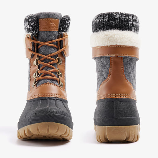 Botas de pato de invierno para mujer Aleader