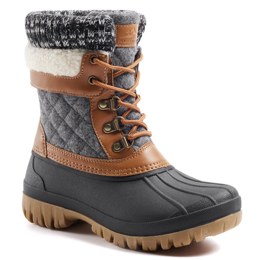 Botas de pato de invierno para mujer Aleader