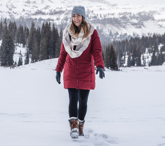 Botas de pato de invierno para mujer Aleader