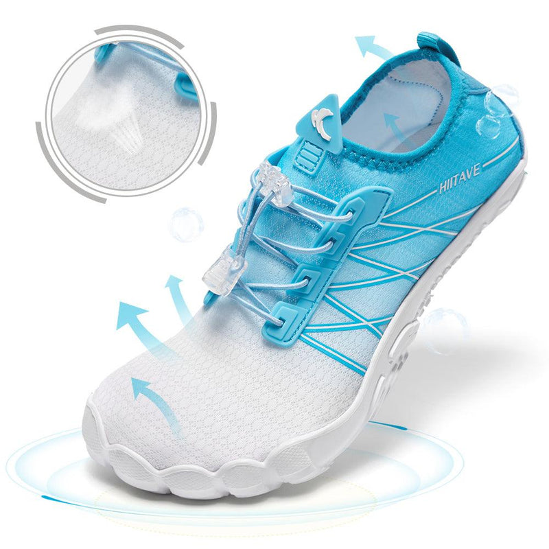 Load image into Gallery viewer, Hiitave Barefoot Aquaeva Women’s Water Shoes - Aleader
