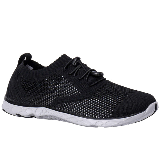 aleader 7 / BLACK/GRAY/KNIT Men's Xdrain Classic Knit Water Shoes